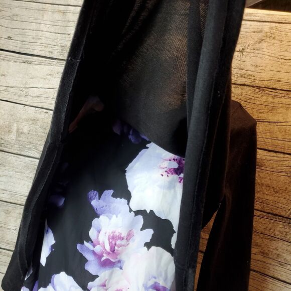 Roz & Ali Floral Blouse Size 1X - Picture 4 of 9